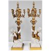 Image 7 : Pair 5 arm candelabrum ca. late 20th c.
