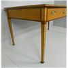 Image 3 : Inlaid satinwood desk with "Floral" inlay