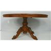 Image 5 : Oval "Floral" inlaid Italian tilt top table