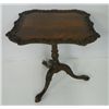 Image 1 : Ball & claw flame mahogany tilt top table