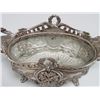 Image 4 : Silver plated centerpiece on mirrored underplate