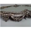 Image 5 : Silver plated centerpiece on mirrored underplate