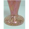 Image 3 : Art glass vase with threaded design