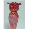 Image 4 : Art glass vase with threaded design
