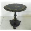 Image 3 : Victorian lacquered mother of pearl tilt top table