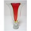 Image 1 : Murano glass vase with twisted stem