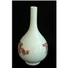 Image 3 : White vase with copper red scenes