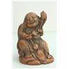 Image 1 : Bamboo carved figure of "Liuhai & his Golden Frog"