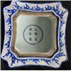 Image 6 : Chinese blue glazed porcelain box & cover