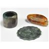 Image 2 : Group of 3 jades & jadeites