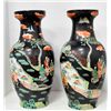 Image 5 : Pair Chinese black vases