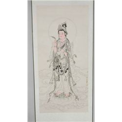 Chinese scroll "Guan Yin"