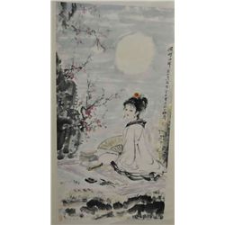 Chinese scroll  "Beauty"