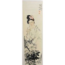 Chinese scroll "Beauty"