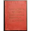 Image 1 : Breton's Coin Book, small red cover book with picture of coins and tokens along with his numbers, wa