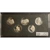 Image 1 : 1970 Proof Silver Medal Set for the Osaka World Exposition. Set of 5 in a case.