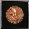 Image 1 : 1986 Molson medal in box, commemorating the 200th anniversary of the Molson Brewery, copper.
