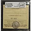 Image 1 : 5 Cents 1894, ICCS VF-30.