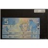 Image 1 : 2005 Bank of Canada; 5 Dollars, Choice UNC-63 Charlton BC-62bA, HOW9972721-723 insert Range 9.840M -