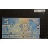 Image 1 : 2005 Bank of Canada; 5 Dollars, Choice UNC-63 Charlton BC-62bA, HOW9972721-723 insert Range 9.840M -