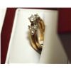 Image 4 : Dead Pawn Non-Native Diamond 14k Gold Women's Complementary Ring Set