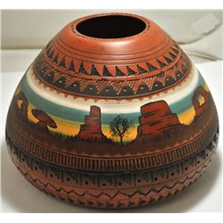 Navajo Monument Valley Pottery - Derrick Watchman