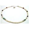 Image 3 : Navajo Howlite & Multi-Stone Necklace - Tommy Singer