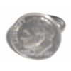 Image 1 : 1964 SILVER ROOSEVELT DIME SILVER RING *CURRENT SILVER PRICE IS $34.65 PER oz*!!