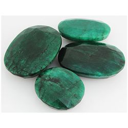 Emerald 658ct Loose Gemstone Mix Sizes Oval Cut