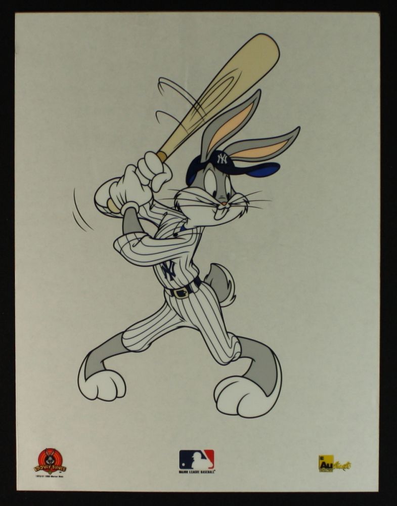 Yankees Bugs Bunny Looney Tunes Limited Edition 2000 Animation