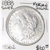 Image 1 : 1888 MORGAN SILVER DOLLAR RED BOOK VALUE IS $60.00 *RARE MS-62 HIGH GRADE*!!