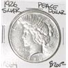 Image 1 : 1926 PEACE SILVER DOLLAR RED BOOK VALUE IS $200.00 *EXTREMELY RARE MS-64 HIGH GRADE*!!