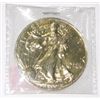 Image 1 : 2000 SILVER EAGLE RARE GOLD PLATED *RARE PROOF HIGH GRADE* SILVER EAGLE CAME OUT OF SAFE!!