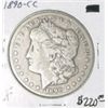 Image 1 : 1890 CC CARSON CITY MORGAN SILVER DOLLAR RED BOOK VALUE IS $220.00 *RARE EXTRA FINE GRADE* !!