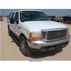2001 - FORD EXCURSION
