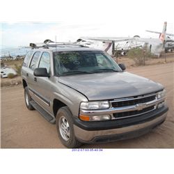 2001 - CHEVROLET TAHOE