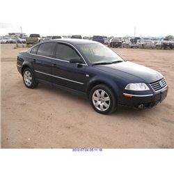 2001 - VOLKSWAGEN PASSAT