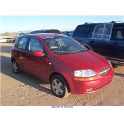 2008 - CHEVROLET AVEO