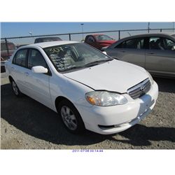 2005 - TOYOTA COROLLA