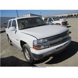 2003 - CHEVROLET TAHOE
