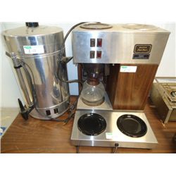 Bunn 2 Station pour through coffee maker, coffee urn and 2 station warmer