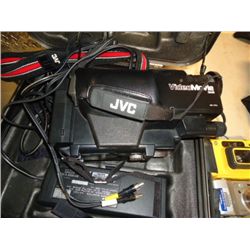 JVC video recorder and case
