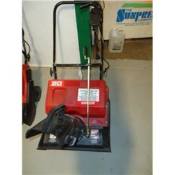 New Craftsman 20" electric snow blower