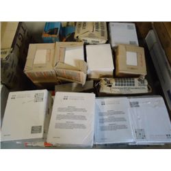 Pallet of various floor and wall tiles