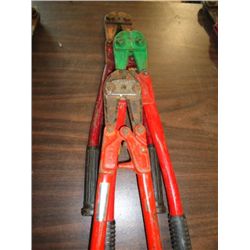 3 Various size bolt cutters