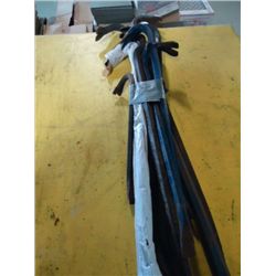 10 various size crow bars
