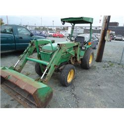 1988 John Deere 855 tractor 4x4
