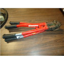 Lot of 3 bolt cutters