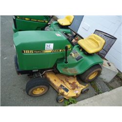 John Deere 185 Hydro lawn tractor w/deck