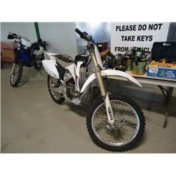 2008 Yamaha YZ 250F Trail bike